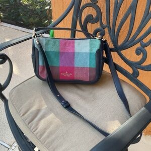 Kate Spade Leather and Textile Handbag